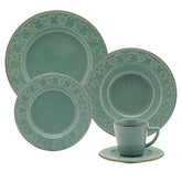Aparelho de Jantar e Chá 30 Peças Mendi Malaquita